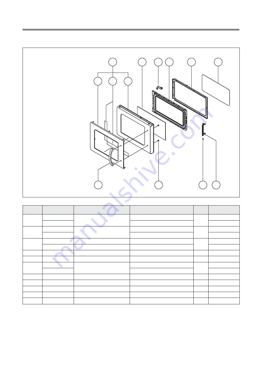 Daewoo KOM-9P25BS Service Manual Download Page 12