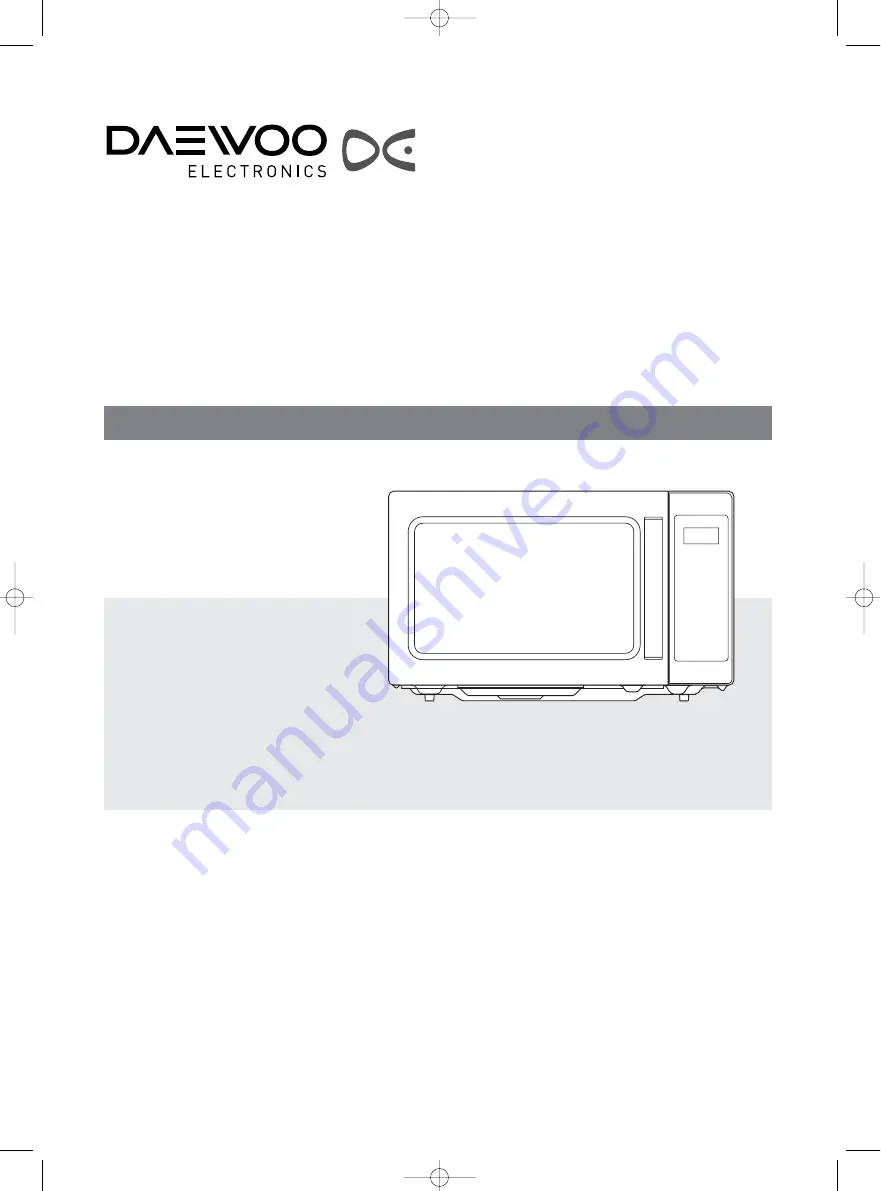 Daewoo KOM-9P2C Operating Instructions Manual Download Page 1