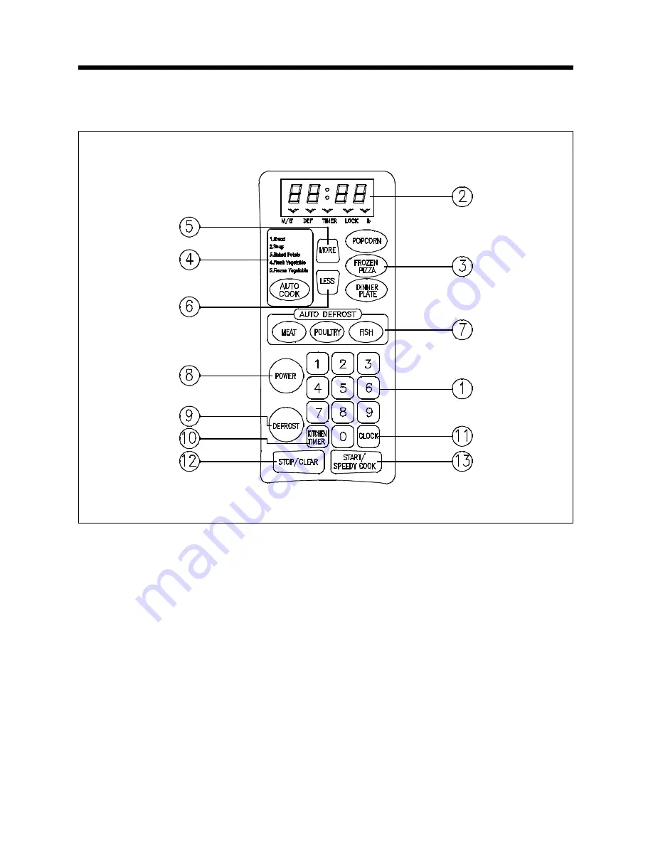 Daewoo KOR-1A0A0A Service Manual Download Page 13