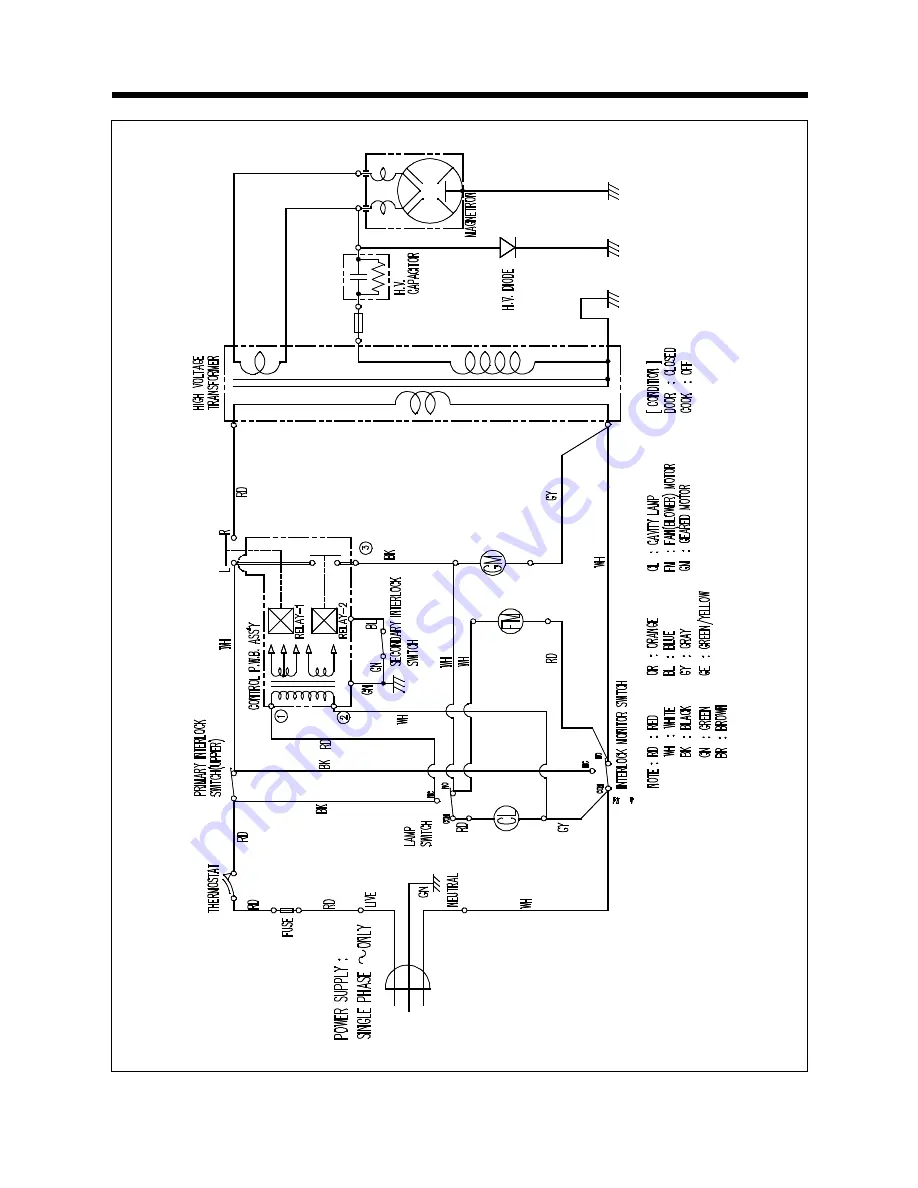 Daewoo KOR-1A0A0C Service Manual Download Page 28