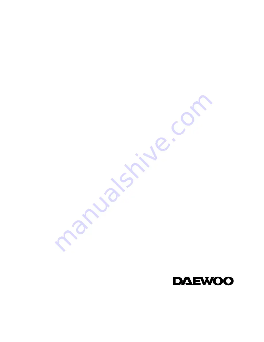 Daewoo KOR-1A0A0C Service Manual Download Page 37