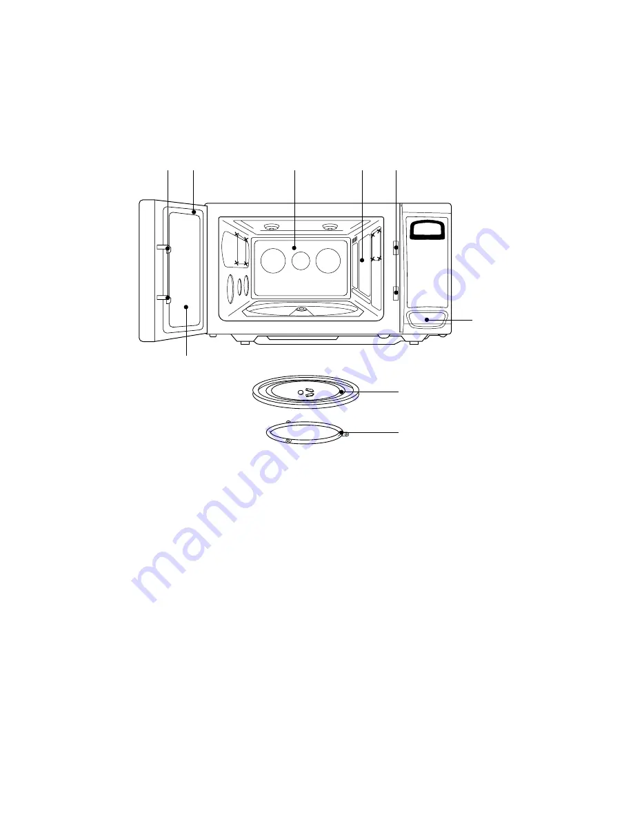 Daewoo KOR-1A0AM Operating Instructions Manual Download Page 6