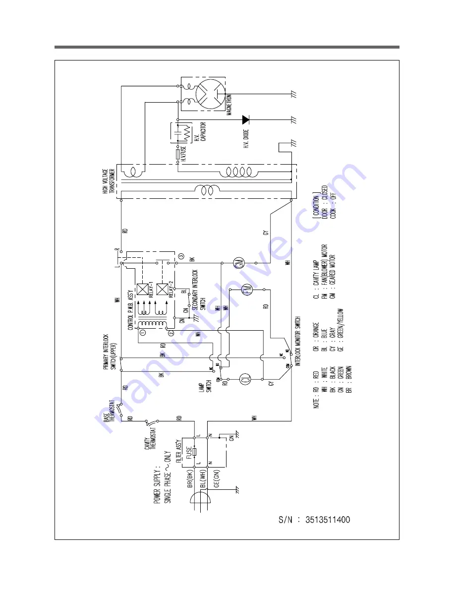 Daewoo KOR-1A7G9T(AKM3180S) Service Manual Download Page 25