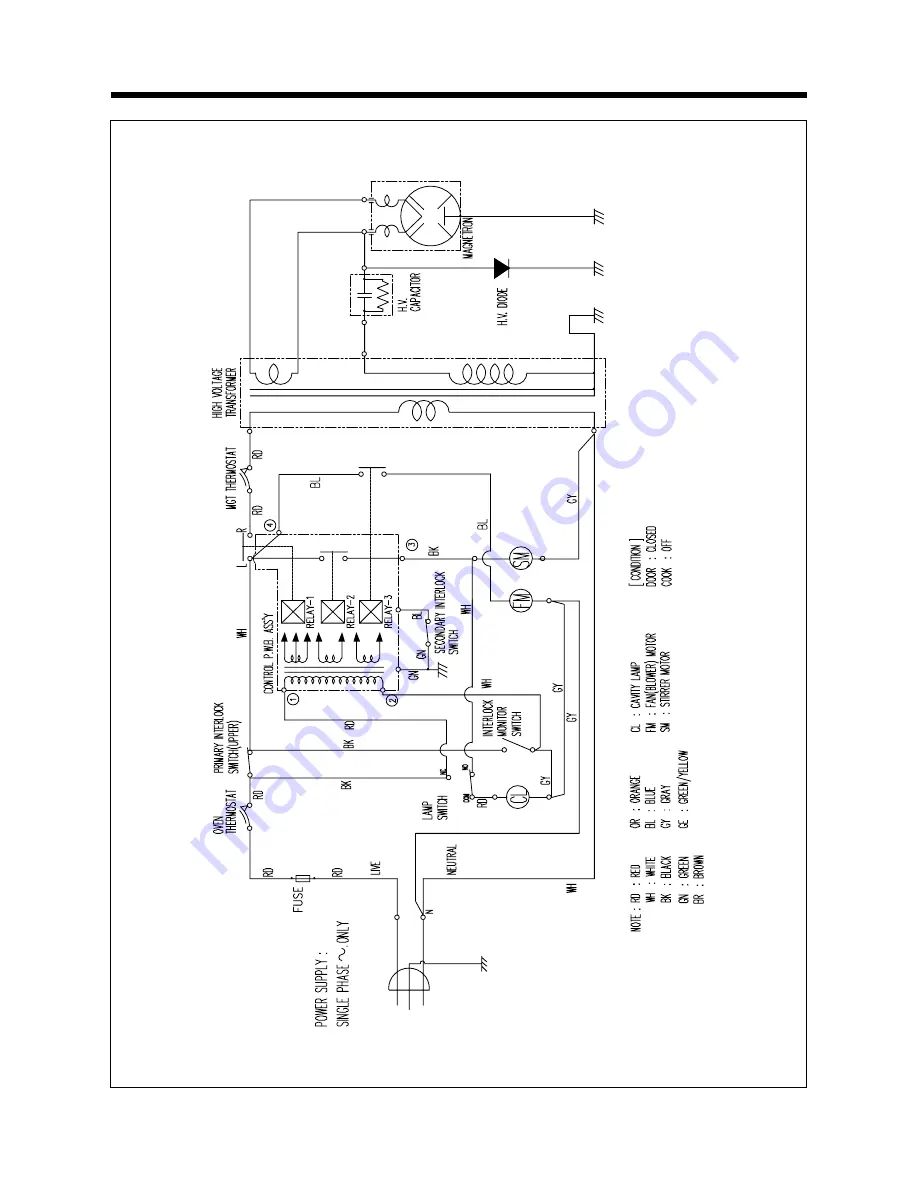 Daewoo KOR-1P5CBA Service Manual Download Page 25