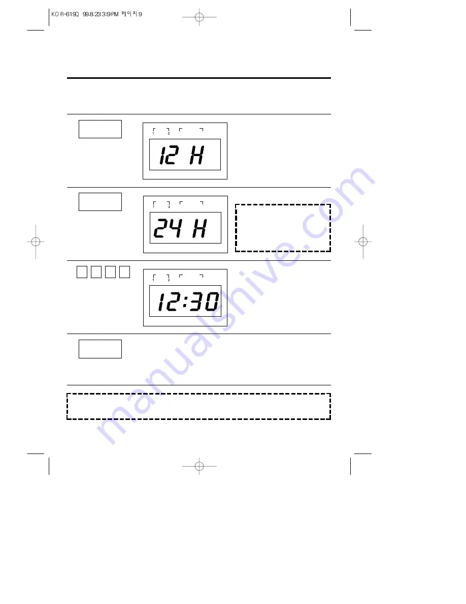 Daewoo KOR-618Q Operating Instructions Manual Download Page 8