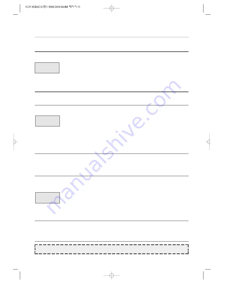 Daewoo KOR-630A Operating	 Instruction Download Page 12