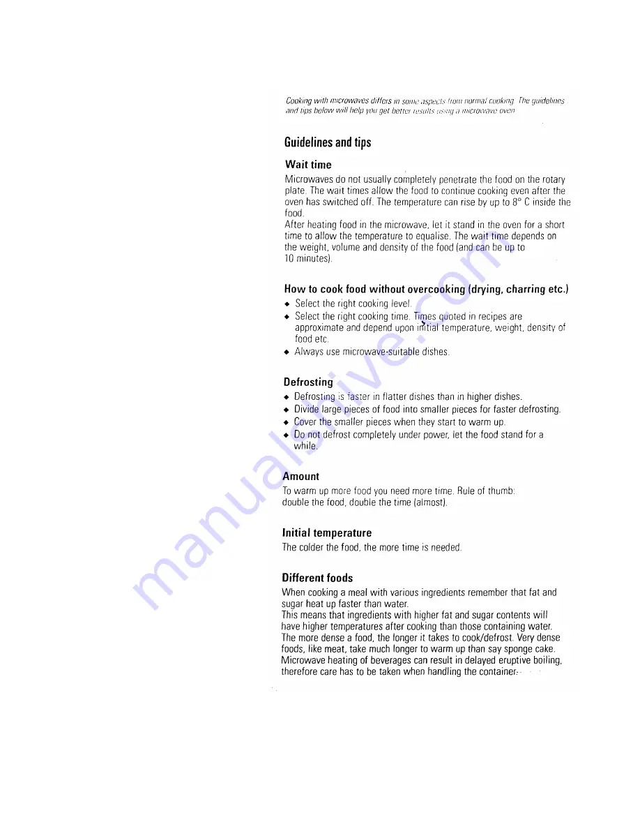 Daewoo KOR-6347 Instruction Manual Download Page 8