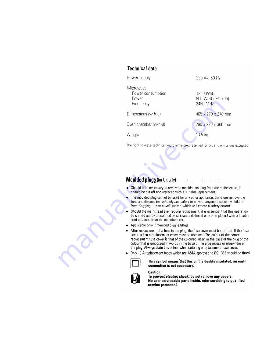 Daewoo KOR-6347 Instruction Manual Download Page 12