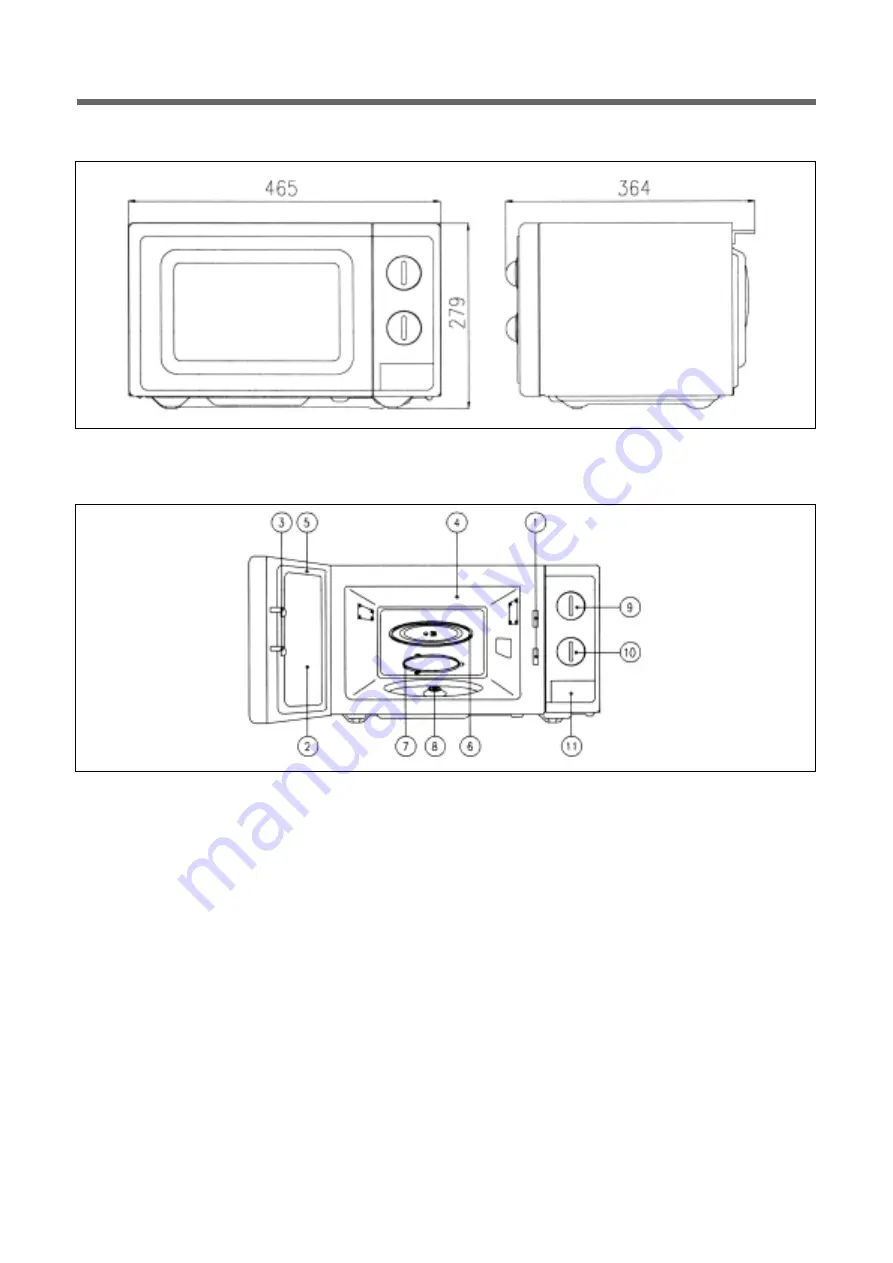 Daewoo KOR-63D70S Service Manual Download Page 5