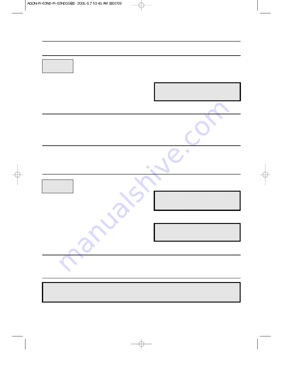 Daewoo KOR-63ND Operating Instructions & Cook Book Download Page 10