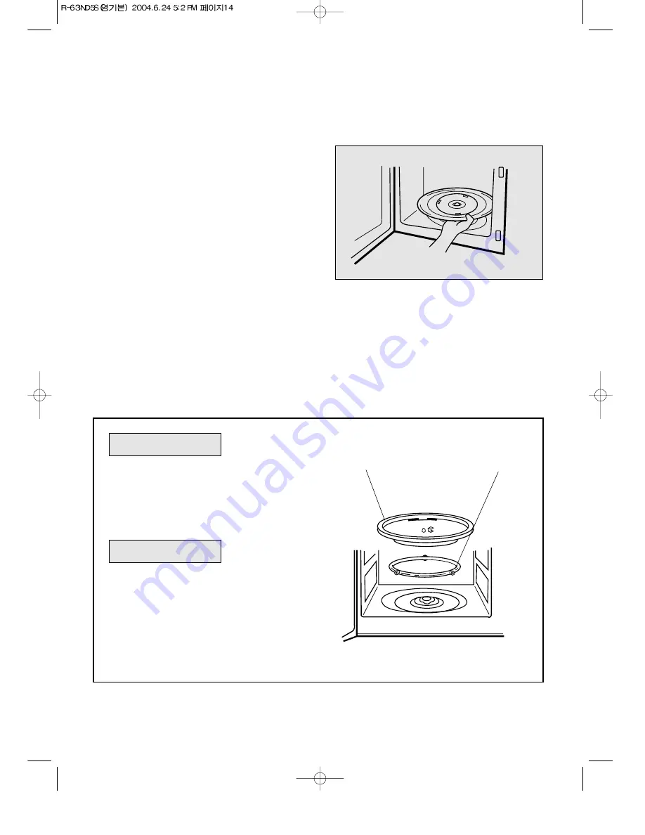 Daewoo KOR-63ND5S Operating Instructions & Cook Book Download Page 15