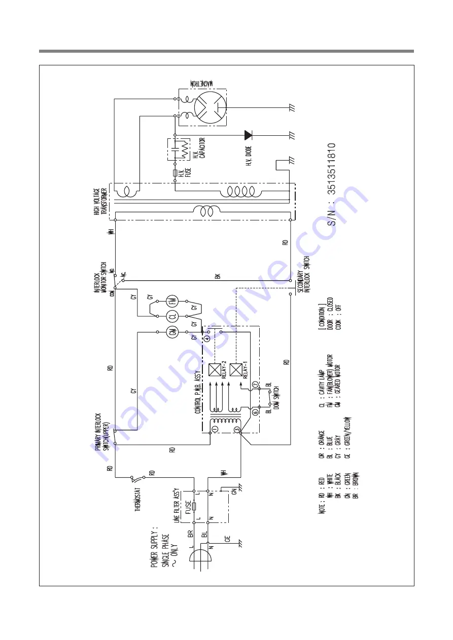 Daewoo KOR-6L4B5S69 Service Manual Download Page 26