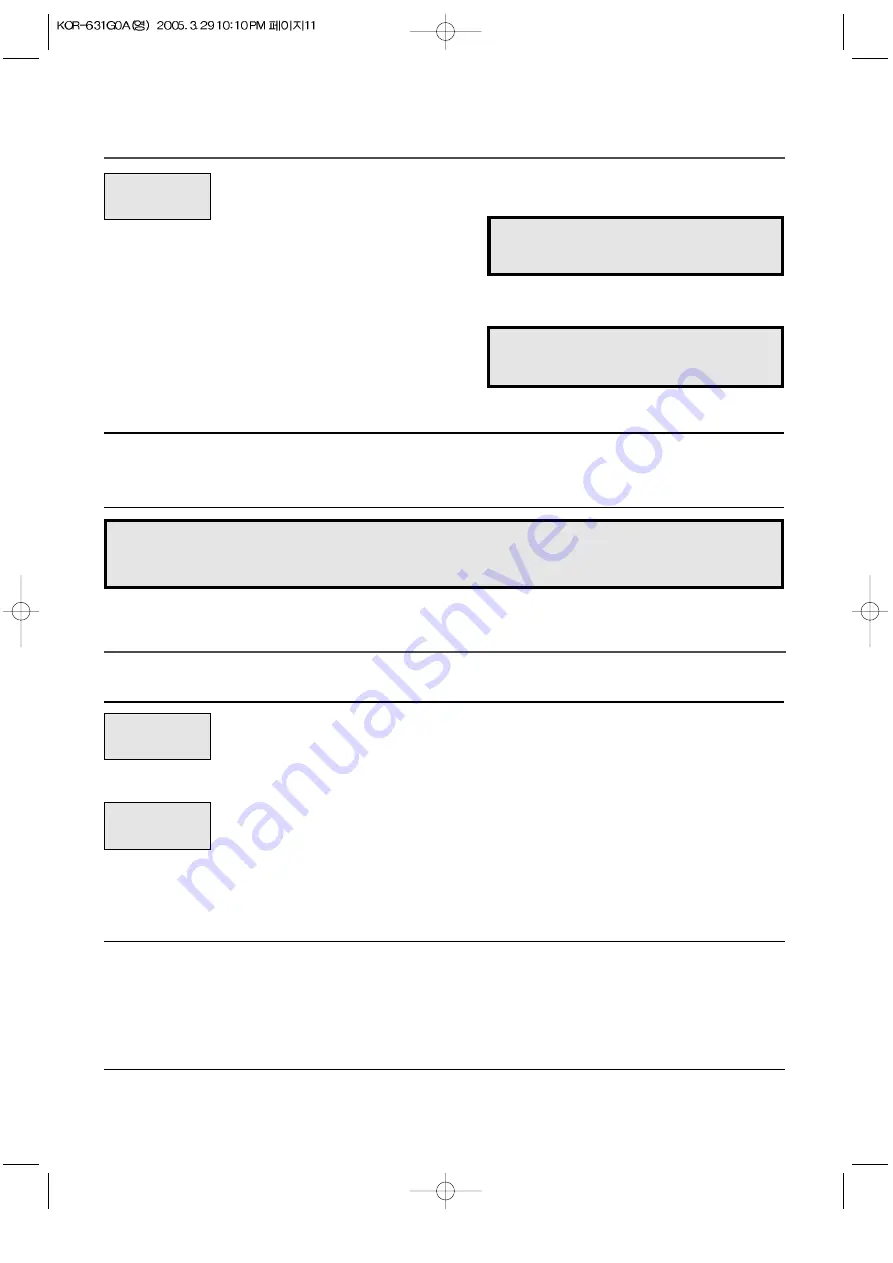 Daewoo KOR-6N1G5 Operating Instructions Manual Download Page 12