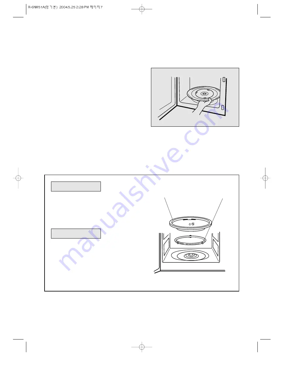 Daewoo KOR-6NM51A Operating Instructions & Cook Book Download Page 8