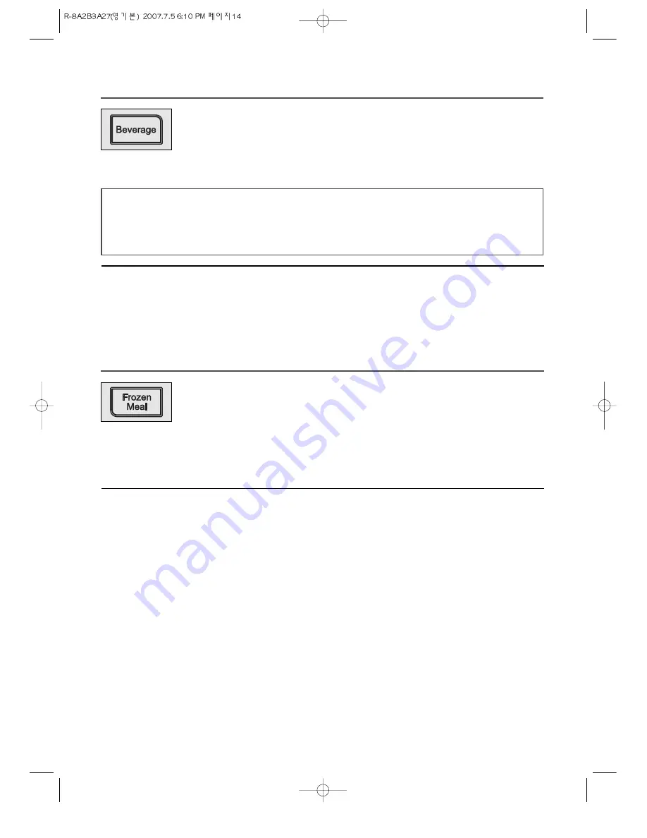 Daewoo KOR-8A2B3A27 Operating Instructions & Cook Book Download Page 15