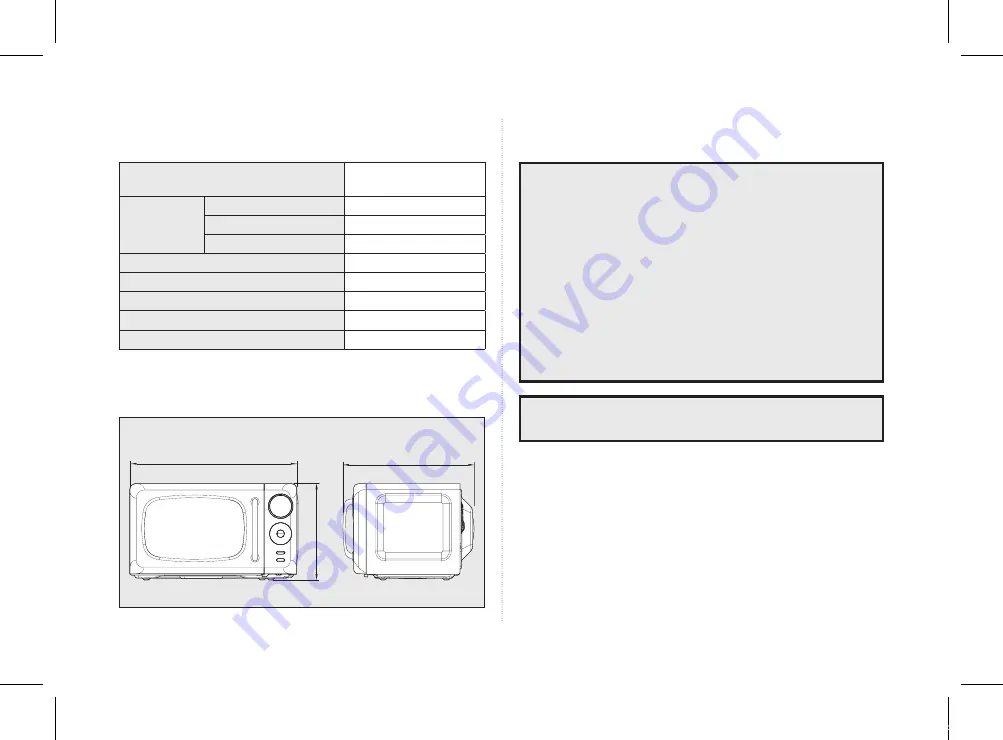 Daewoo KOR9LBKW Operating Instructions Manual Download Page 7