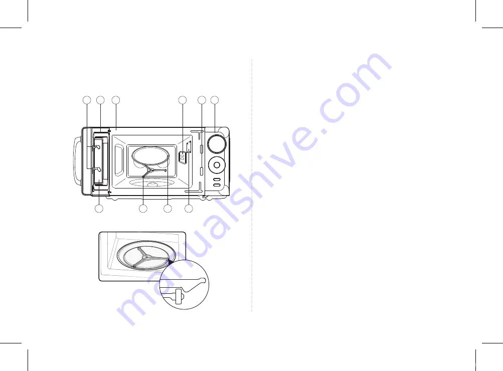 Daewoo KOR9LBKW Operating Instructions Manual Download Page 8