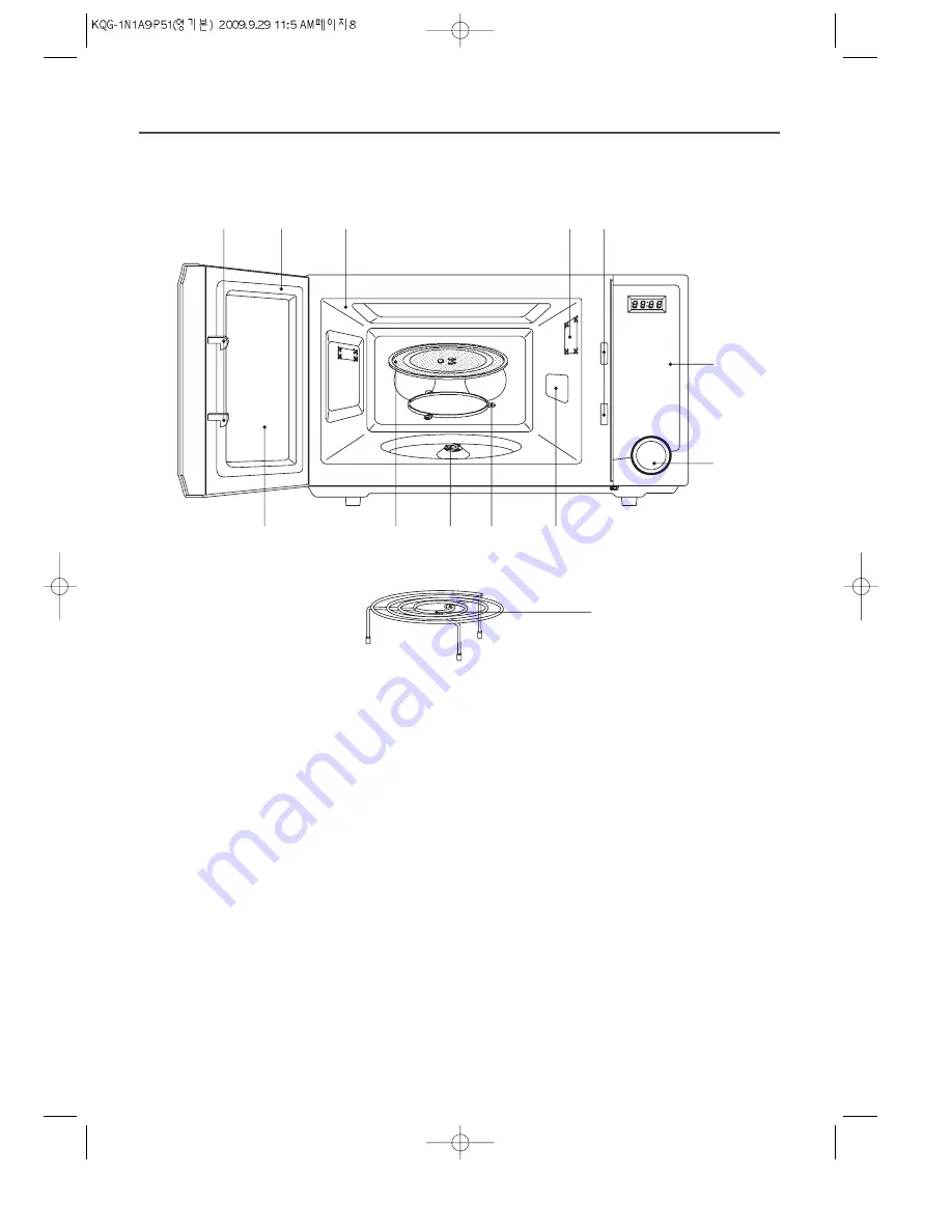 Daewoo KQG-1N1A9P51 Owner'S Manual Download Page 10