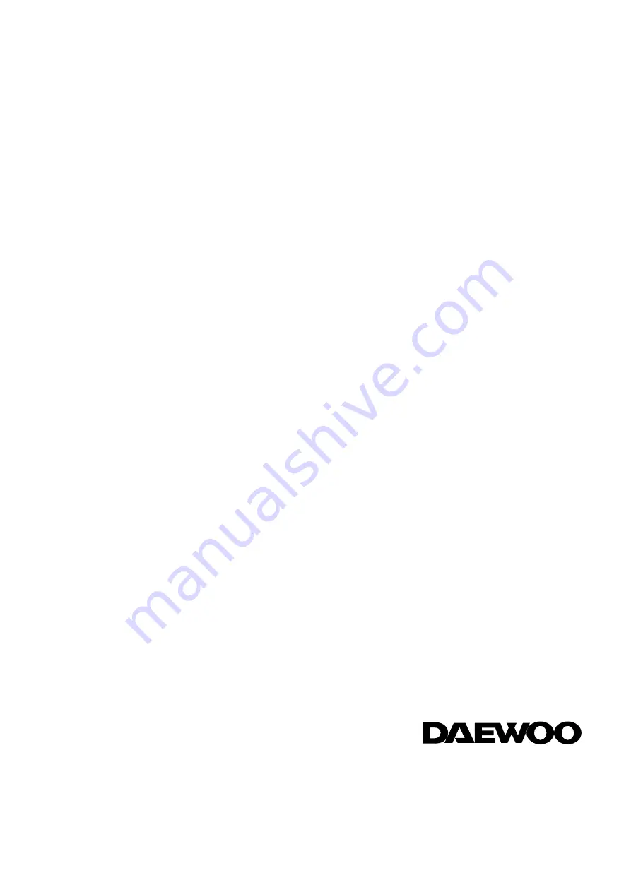 Daewoo KQG-63N75S Service Manual Download Page 25