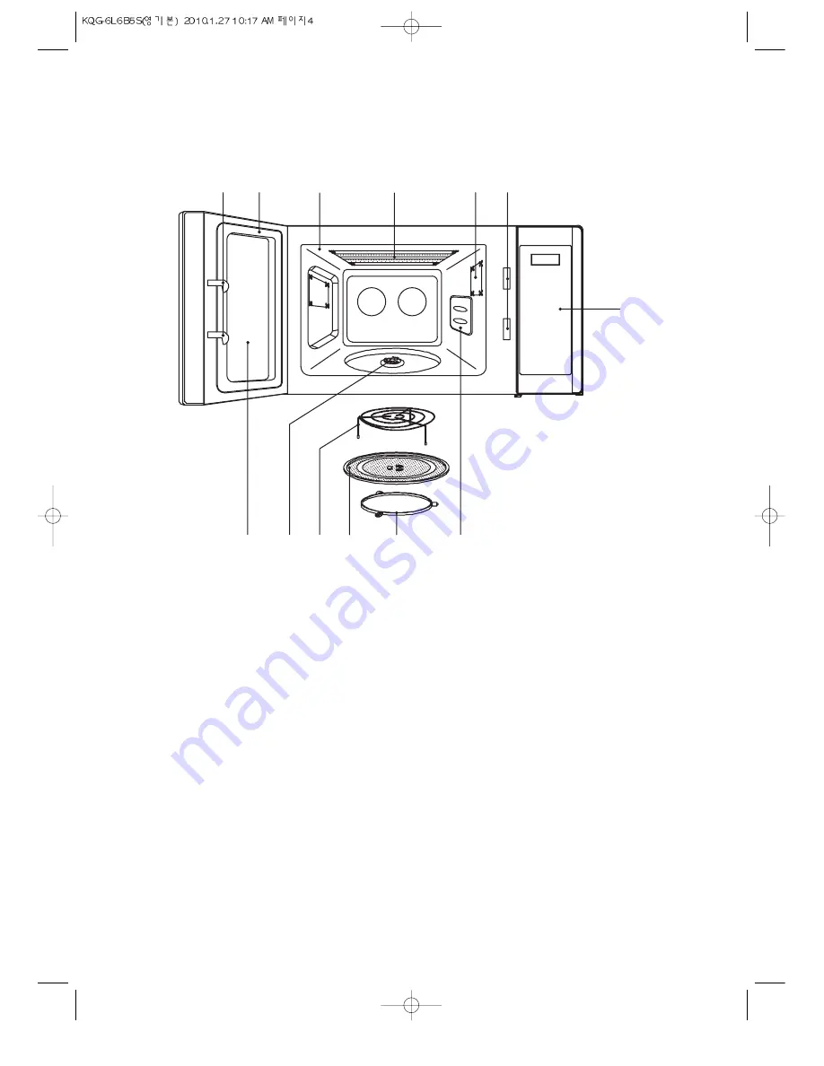 Daewoo KQG-6L6B5S Operating Instructions & Cook Book Download Page 5