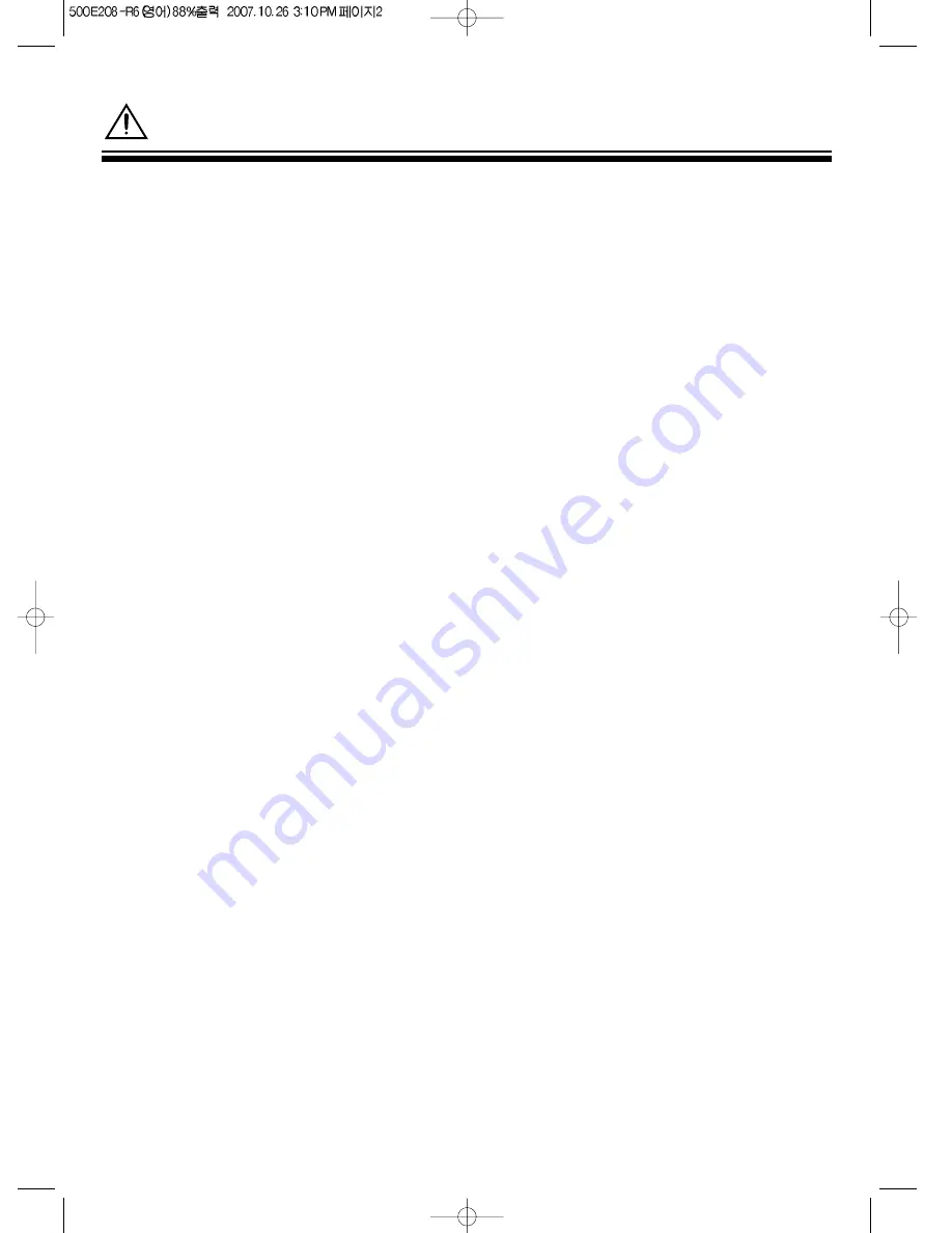 Daewoo KR2130-ME Instruction Manual Download Page 3