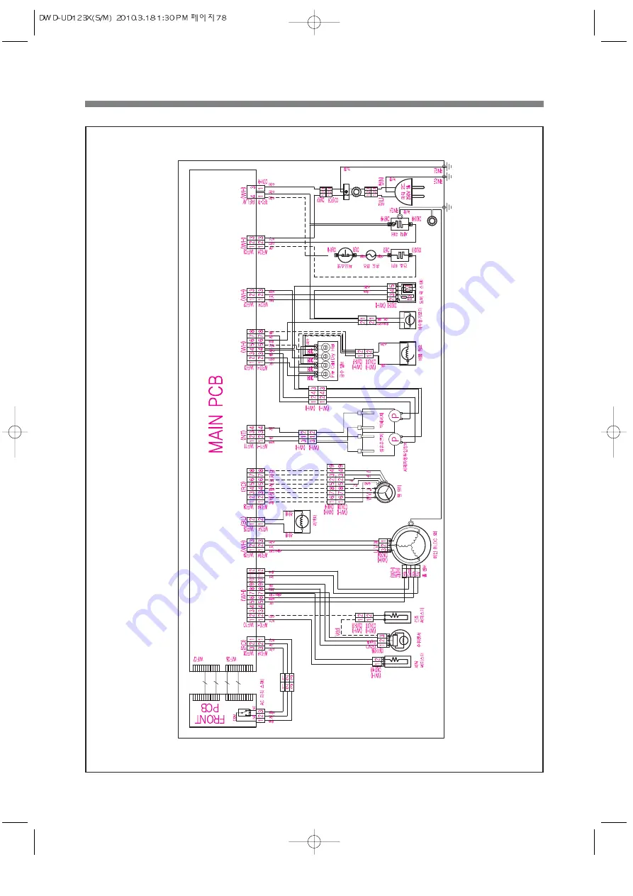 Daewoo KUD-UD122RF Service Manual Download Page 80