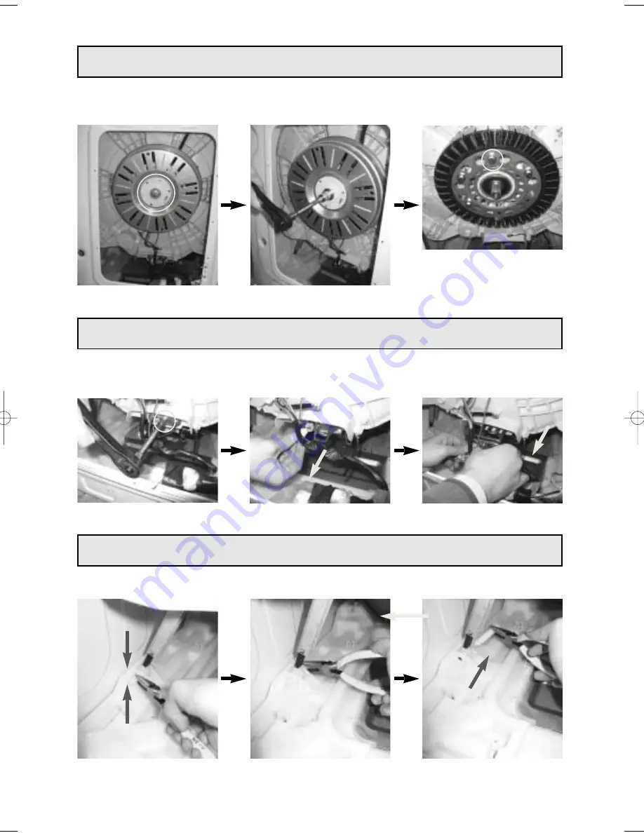 Daewoo KUD-WD135 SERIES Service Manual Download Page 76