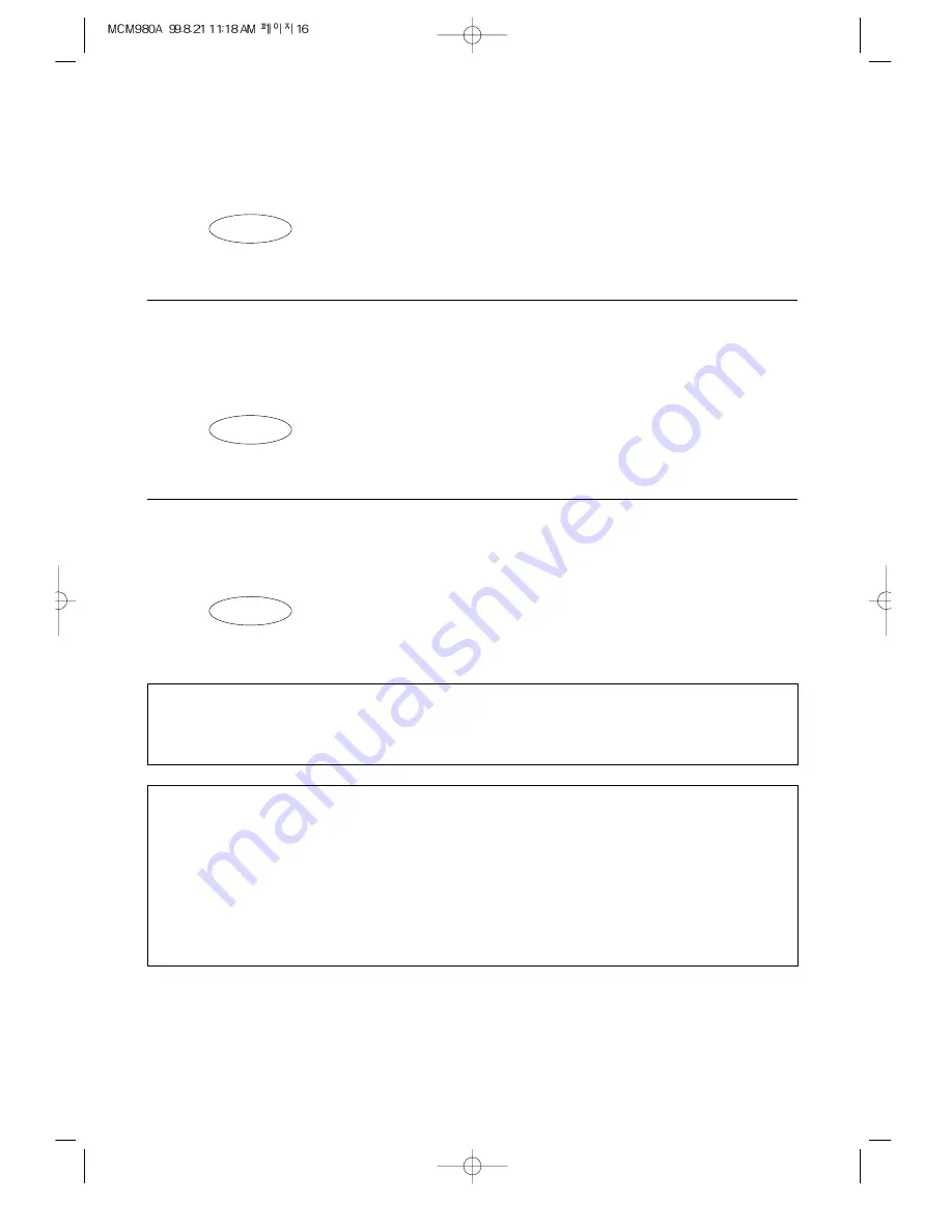 Daewoo Magic Chef MCM980A Manual Download Page 17