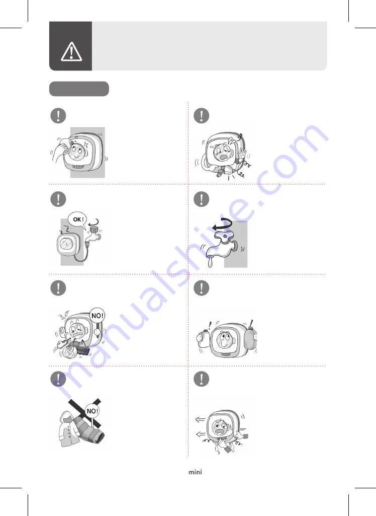 Daewoo MINI DWC-M25CW User Manual Download Page 9