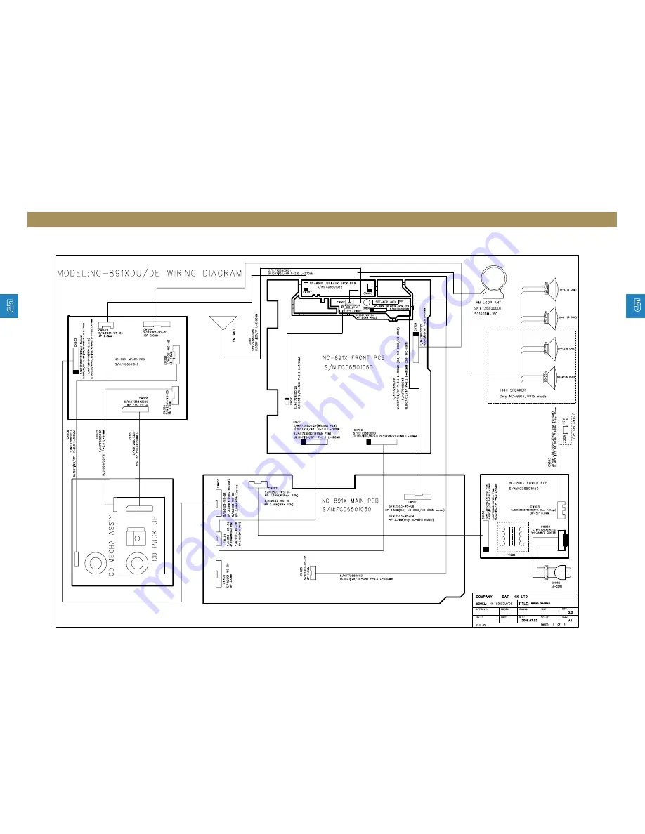 Daewoo NC-8913 Service Manual Download Page 15