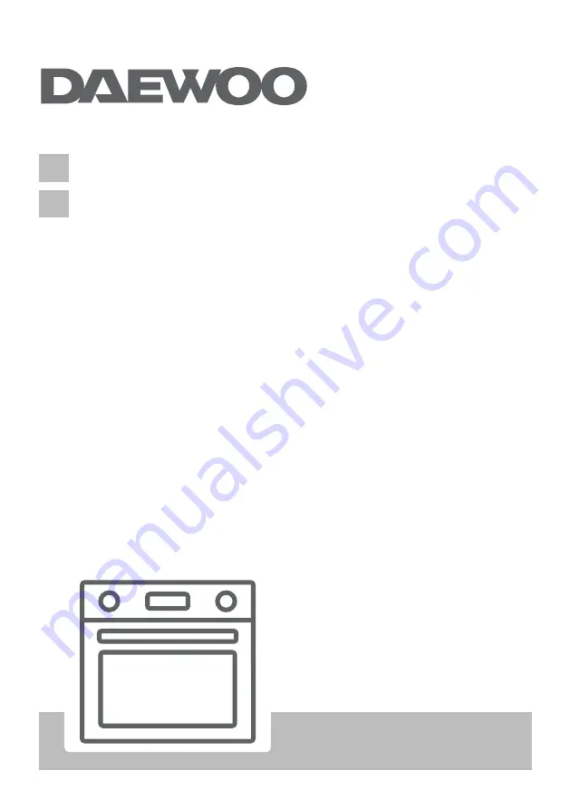 Daewoo O6HM51M1BG User Manual Download Page 1