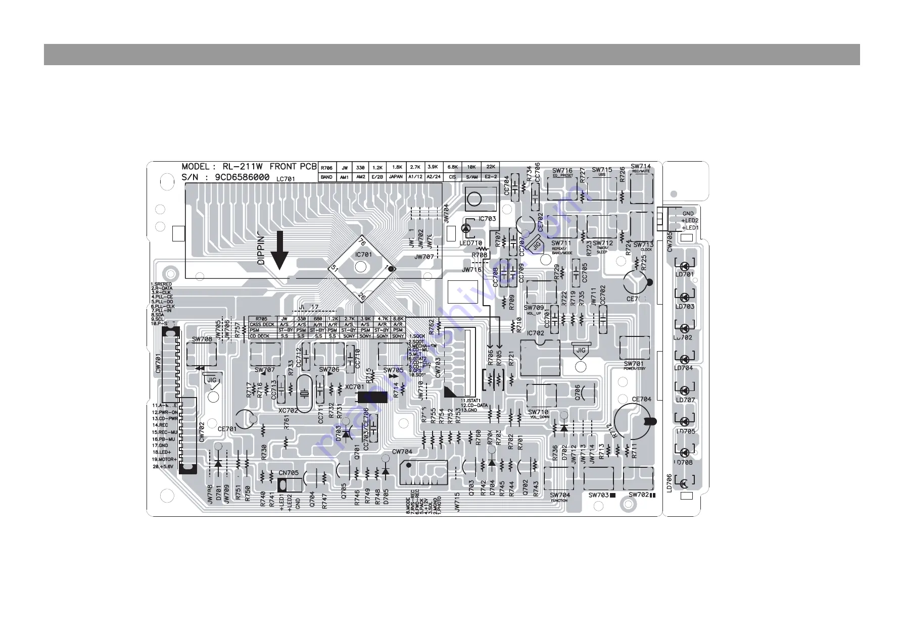 Daewoo RL-211W Service Manual Download Page 16