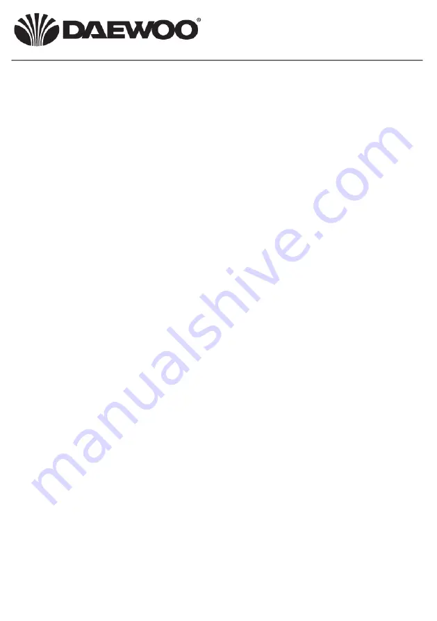 Daewoo SDA2071 User Manual Download Page 3