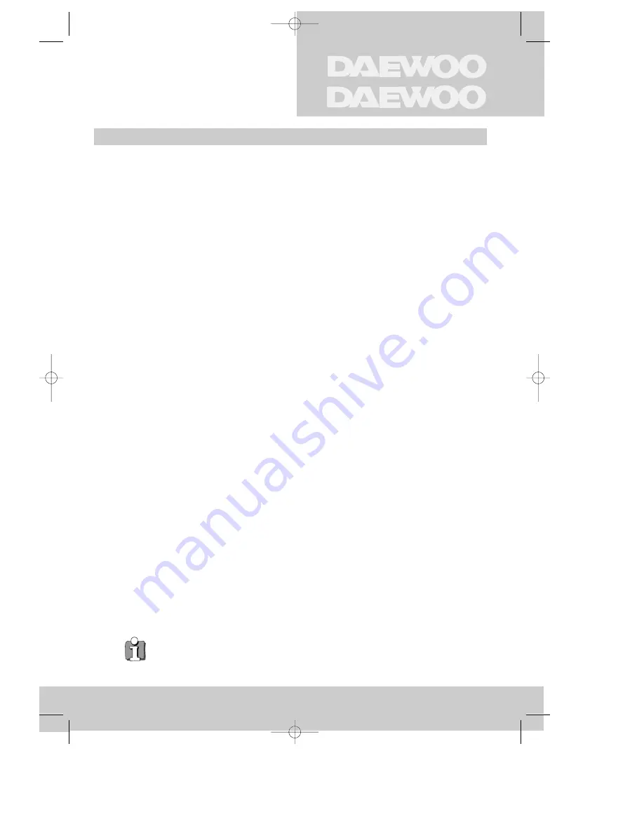 Daewoo VQ450D Instruction Manual Download Page 3