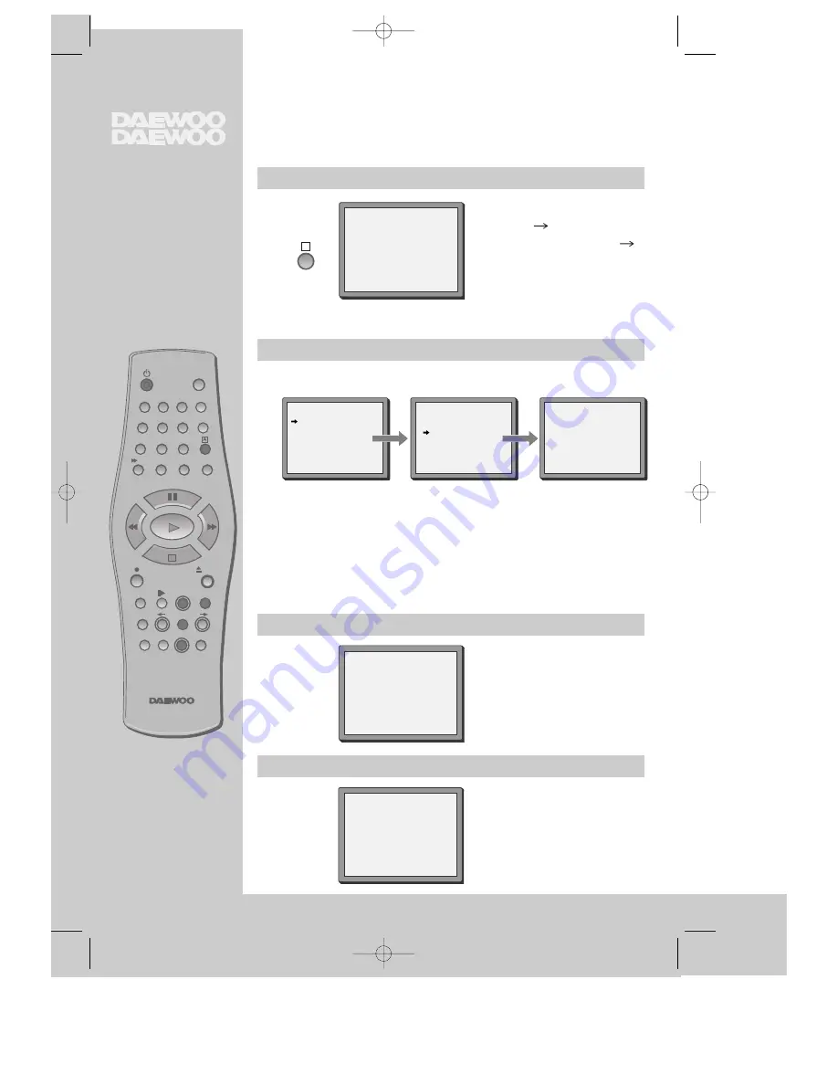 Daewoo VQ450D Instruction Manual Download Page 14