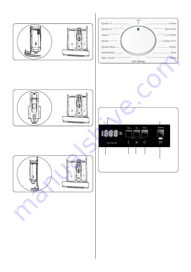 Daewoo WM812T1WU4RS Скачать руководство пользователя страница 17