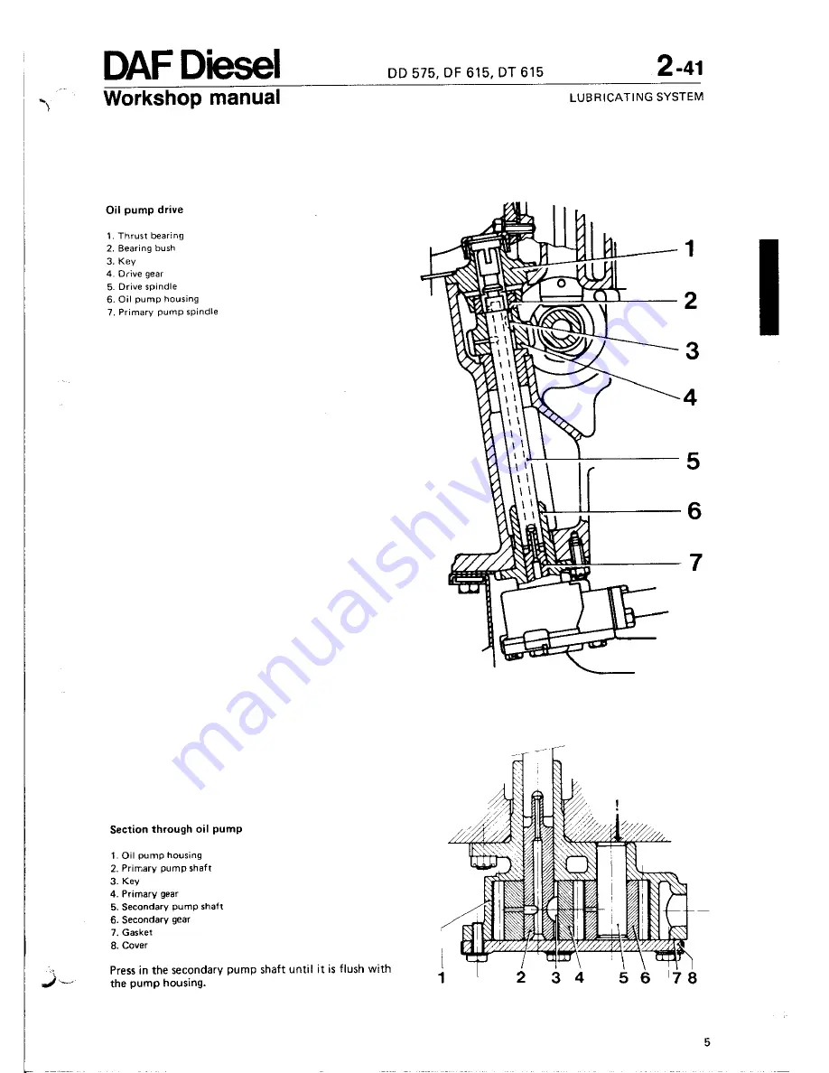 DAF DD 575 Скачать руководство пользователя страница 52