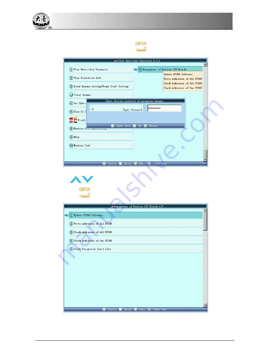 DAHAO BECS-D16 Owner'S Manual Download Page 182