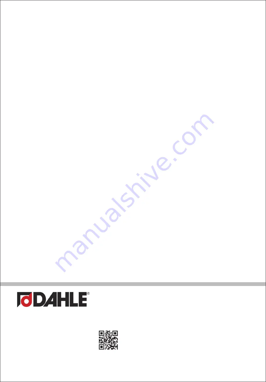 Dahle 717 OS Operating Instructions Manual Download Page 10