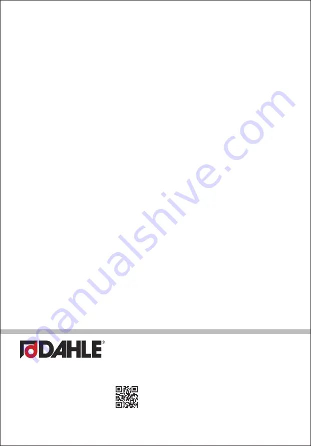 Dahle PowerTEC 727 CS Operating Instructions Manual Download Page 9