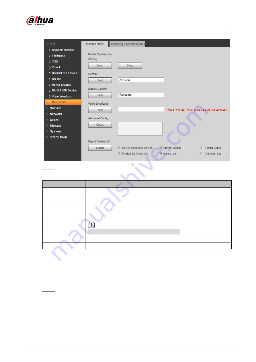 Dahua Technology D-ITC237-PW6M-IRLZF1050-B Скачать руководство пользователя страница 61