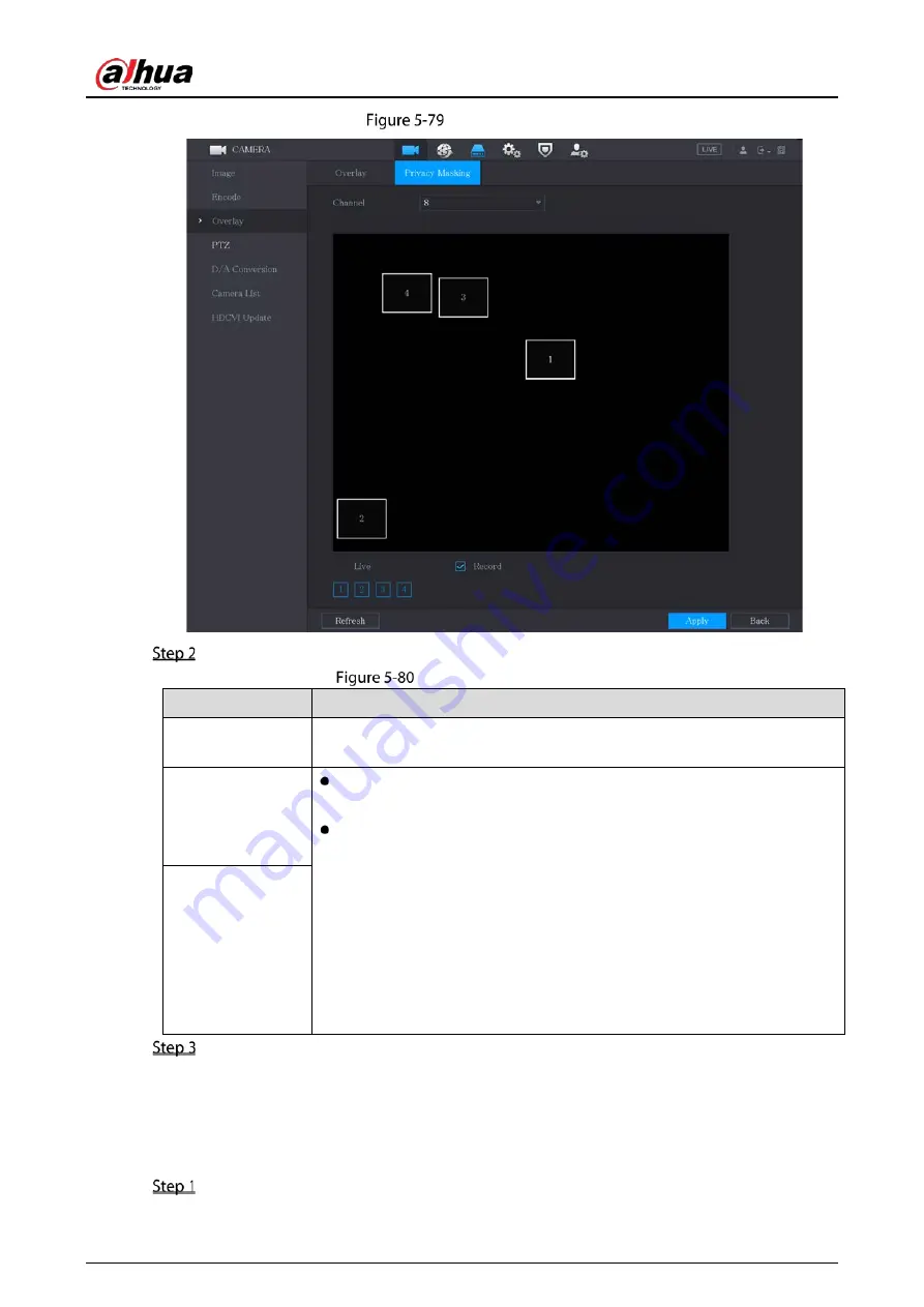 Dahua Technology D-XVR5108H-4KL-I3 User Manual Download Page 119