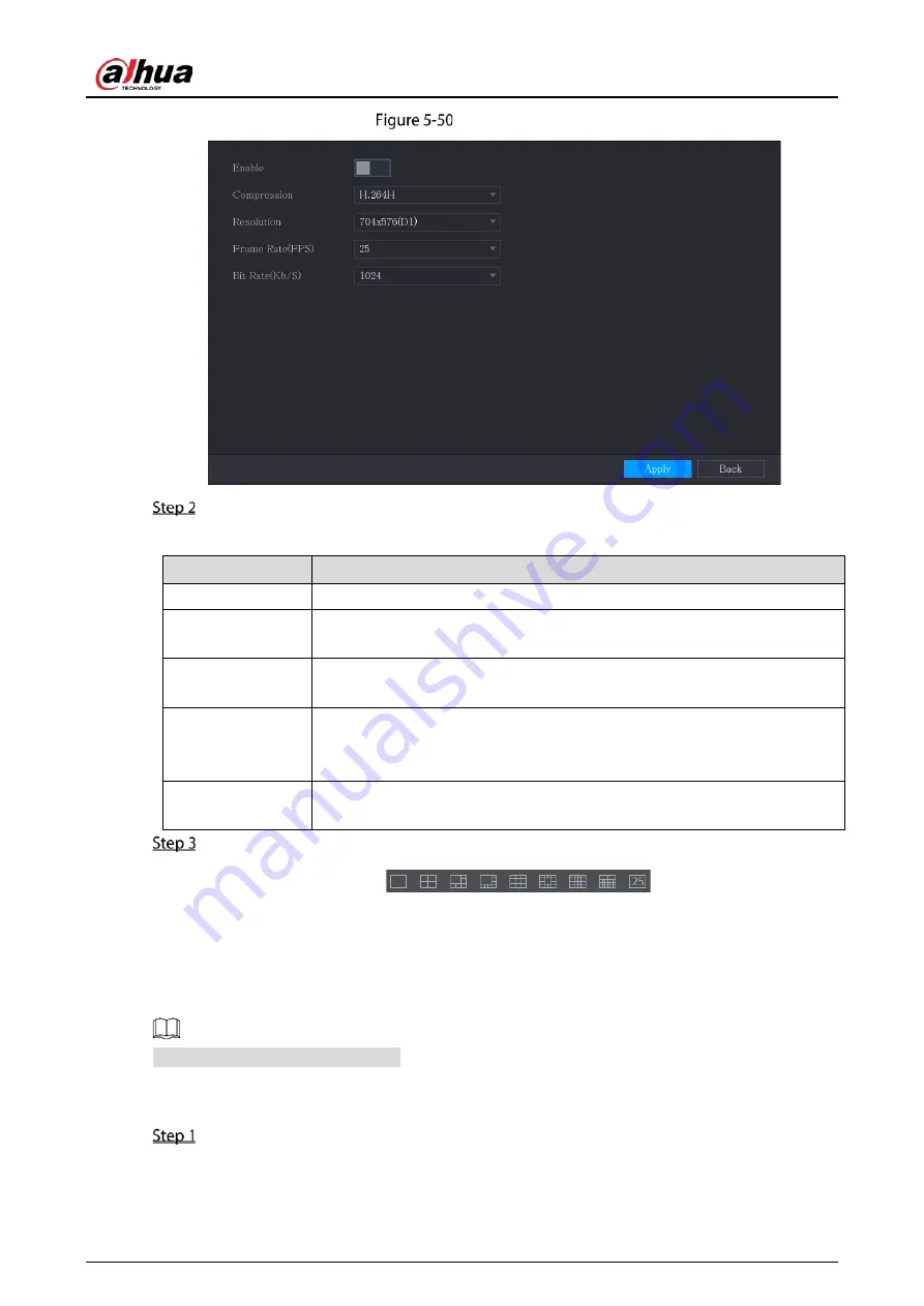 Dahua Technology DH-XVR7208A-4KL-I Manual Download Page 96