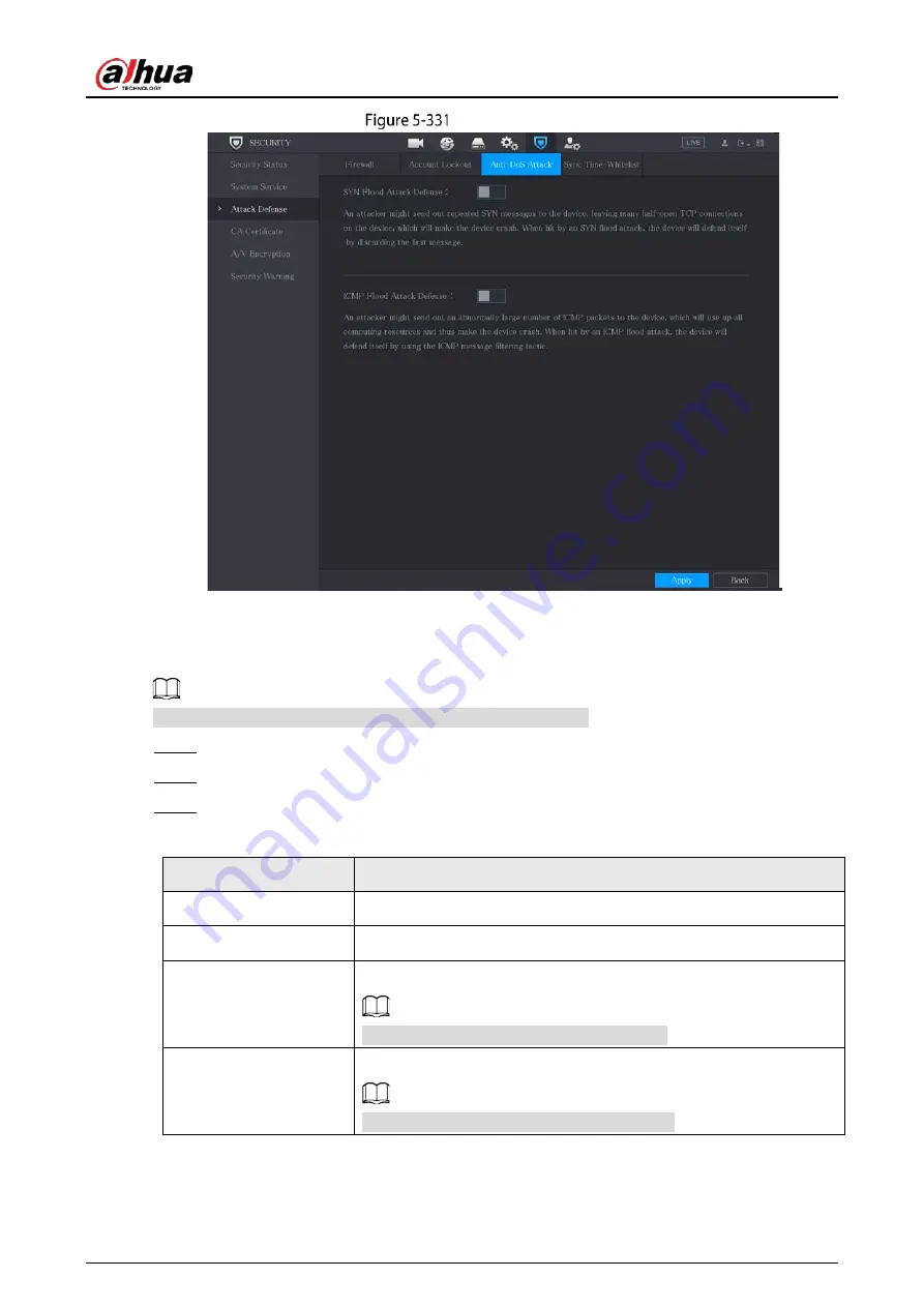 Dahua Technology DH-XVR7208A-4KL-I Manual Download Page 331