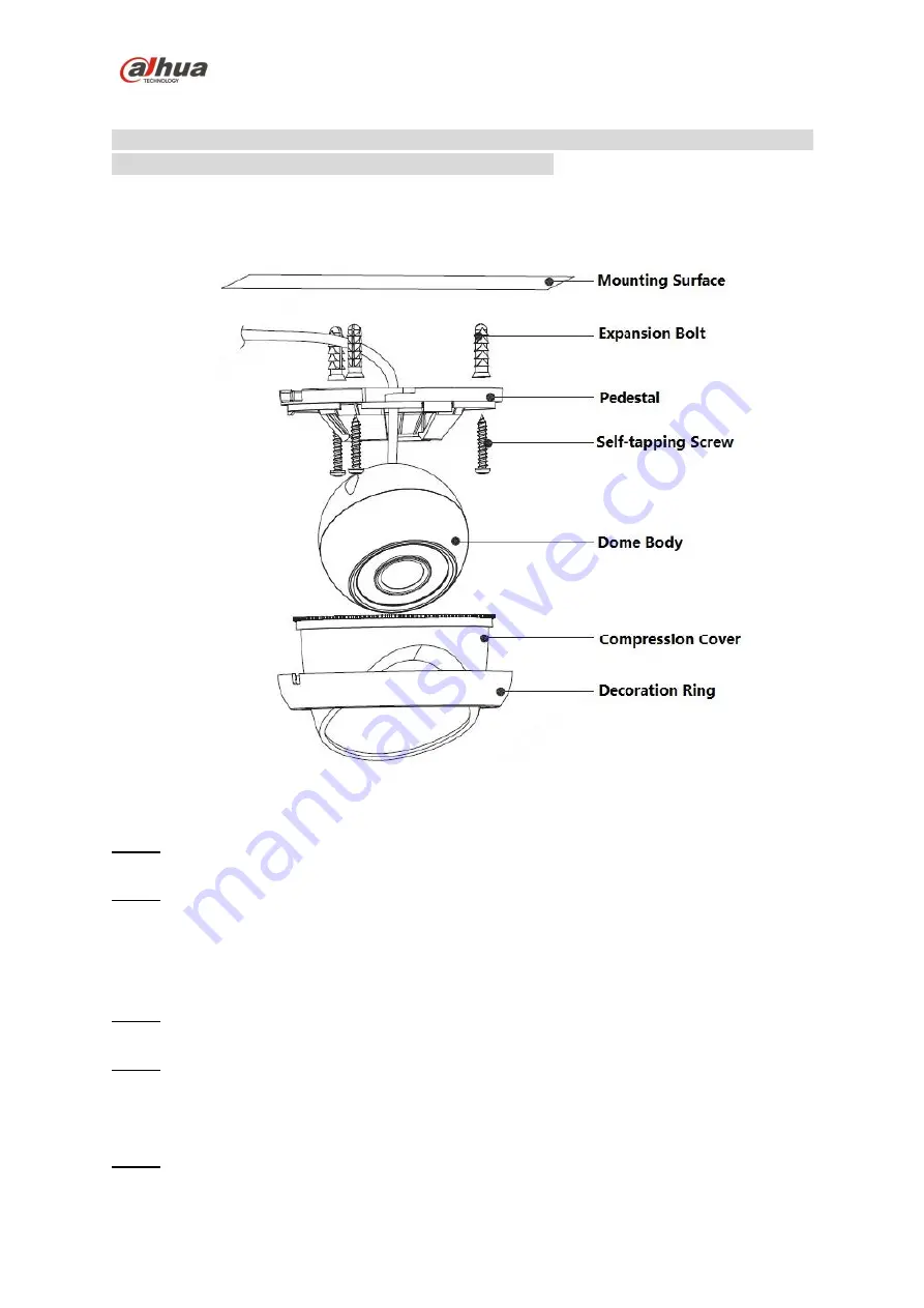 Dahua Technology IPC-HDW1531SP Quick Start Manual Download Page 10