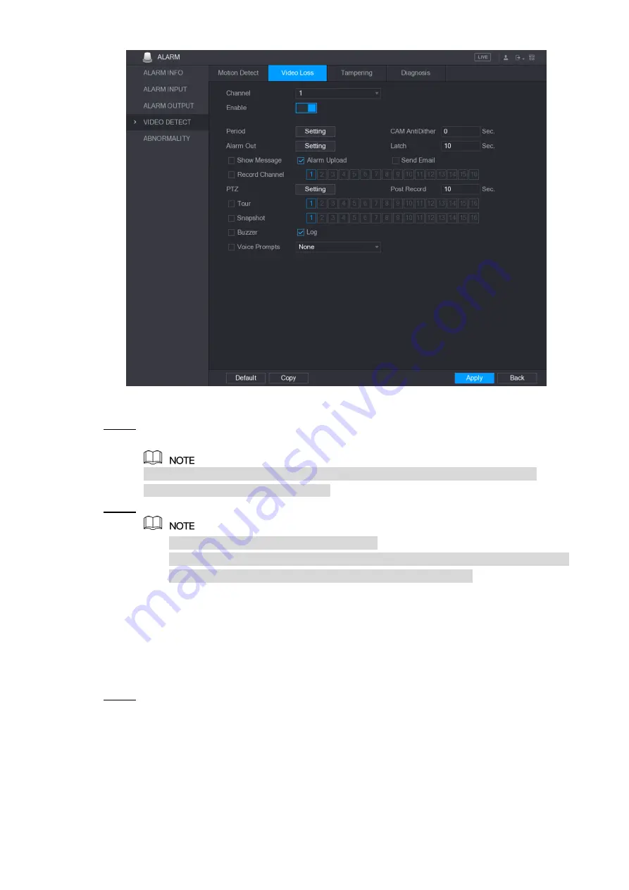 Dahua 5216A-X User Manual Download Page 170