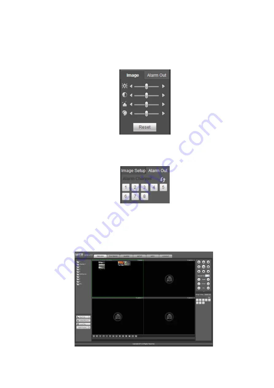 Dahua 6064 Series User Manual Download Page 145