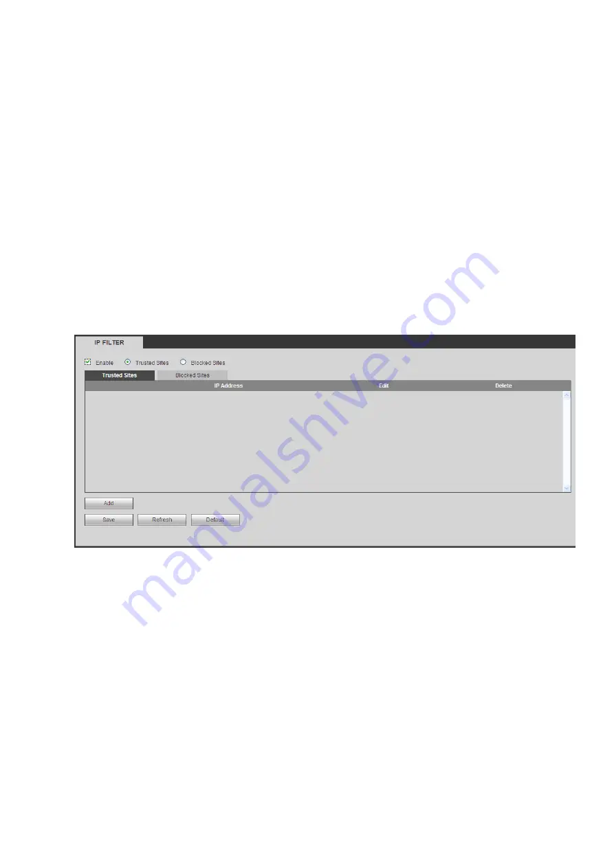 Dahua 6064 Series User Manual Download Page 160