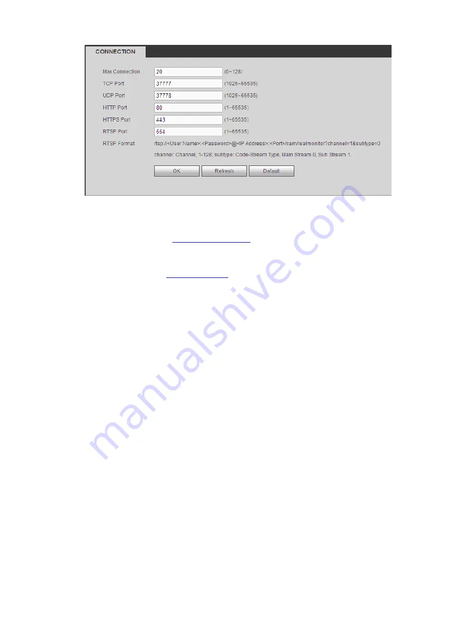 Dahua 6064 Series User Manual Download Page 170