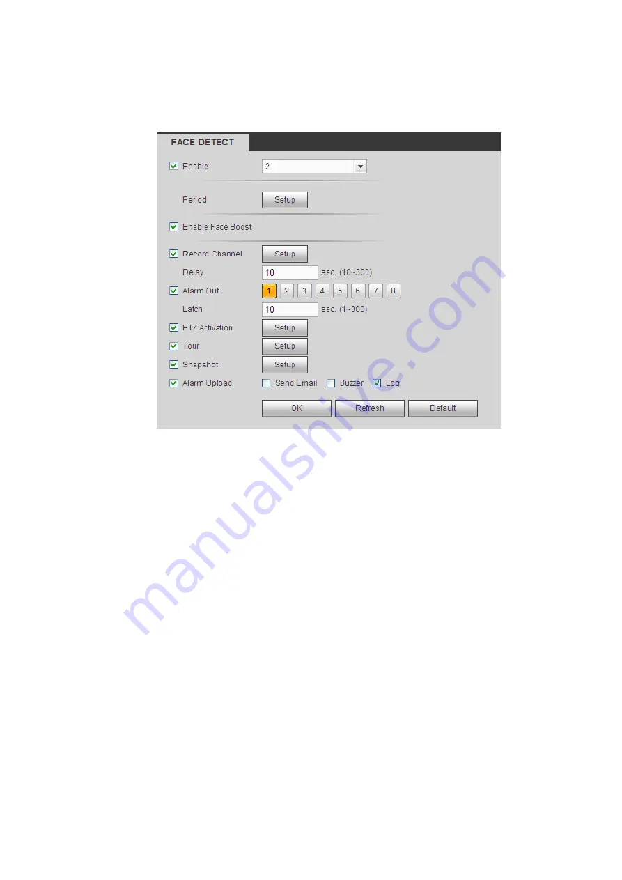 Dahua 6064 Series User Manual Download Page 177